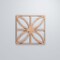 Ekena Millwork Small Swansea Decorative Fretwork Wood Wall Panels, Cherry, 11 3/8"W x 11 3/8"H x 3/8"T WALW12X12X0375SWNCH - alternate 2